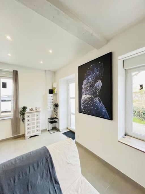 La Maison L'Oiseau Bleu Saint-Victor-de-Morestel المظهر الخارجي الصورة